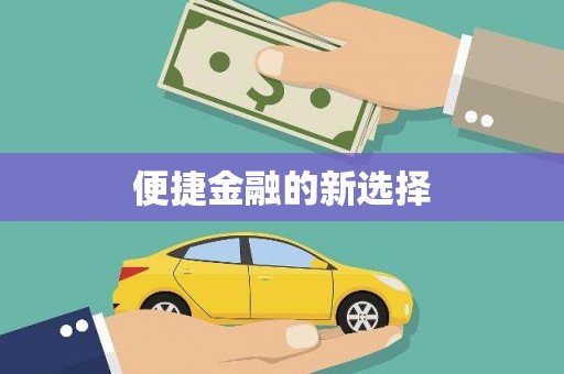 定西便捷金融的新选择
