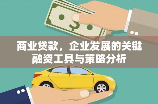 定西商业贷款，企业发展的关键融资工具与策略分析