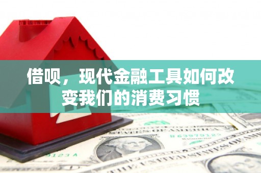 定西借呗，现代金融工具如何改变我们的消费习惯