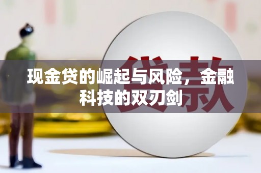 定西现金贷的崛起与风险，金融科技的双刃剑