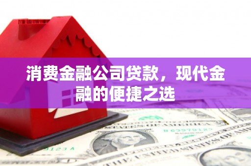 定西消费金融公司贷款，现代金融的便捷之选
