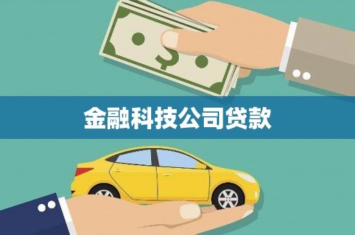 定西金融科技公司贷款