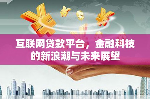 定西互联网贷款平台，金融科技的新浪潮与未来展望