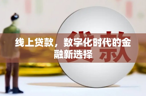 定西线上贷款，数字化时代的金融新选择