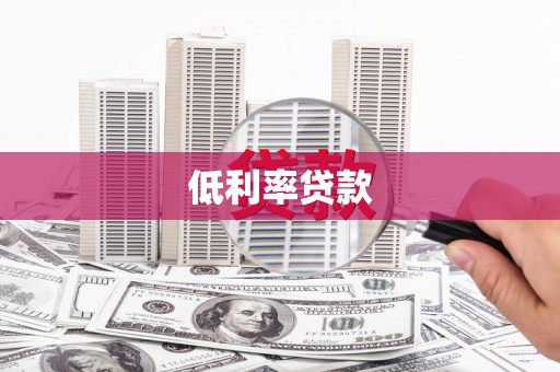 定西低利率贷款