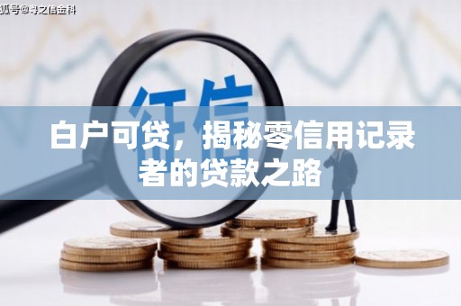 定西白户可贷，揭秘零信用记录者的贷款之路